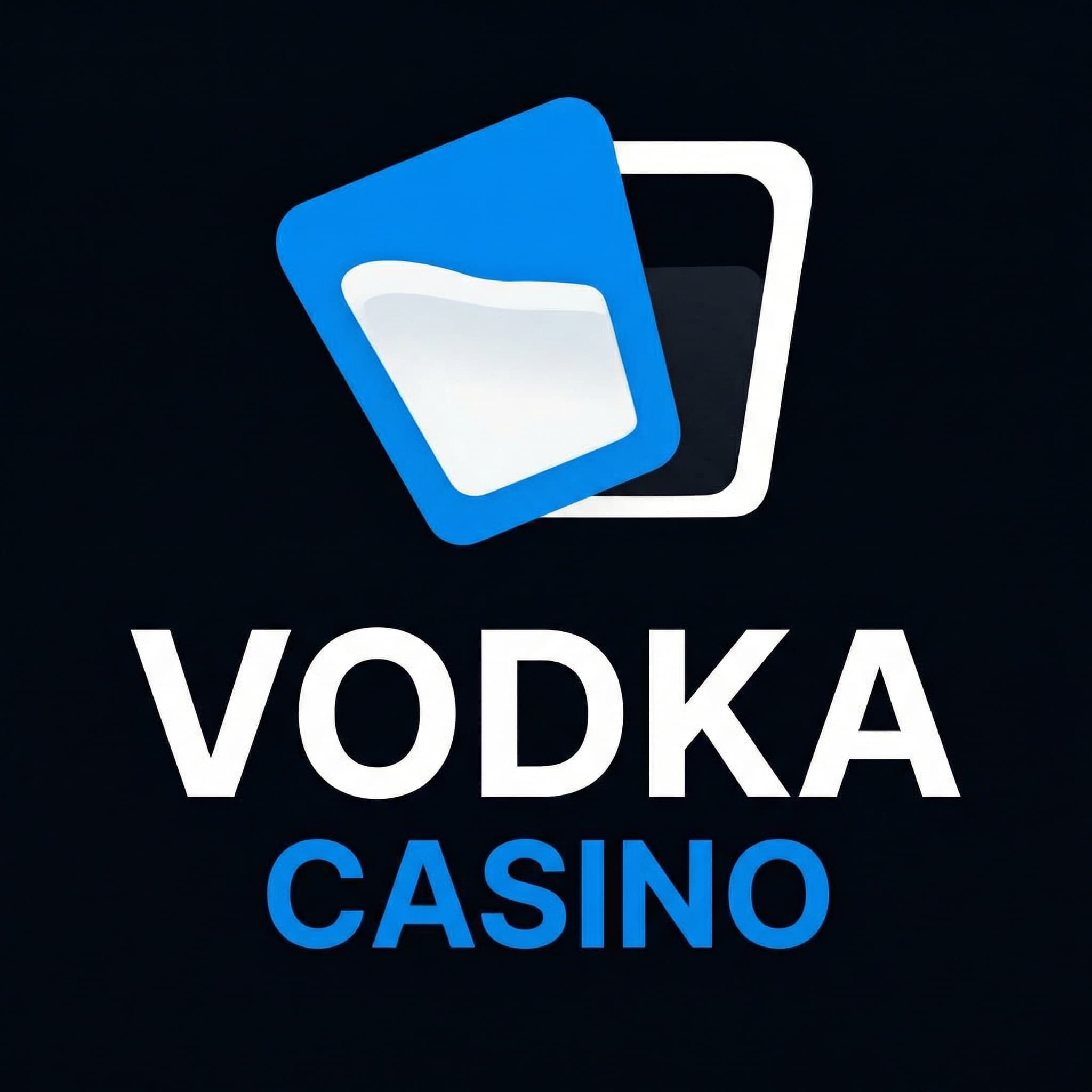 VODKA Casino logo - online casino with 300 wager-free spins